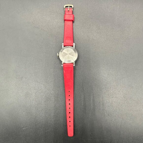 Vintage Dancing Snoopy Watch Red Dial Mid Century Kids Retro Untested As Is - Picture 4 of 11